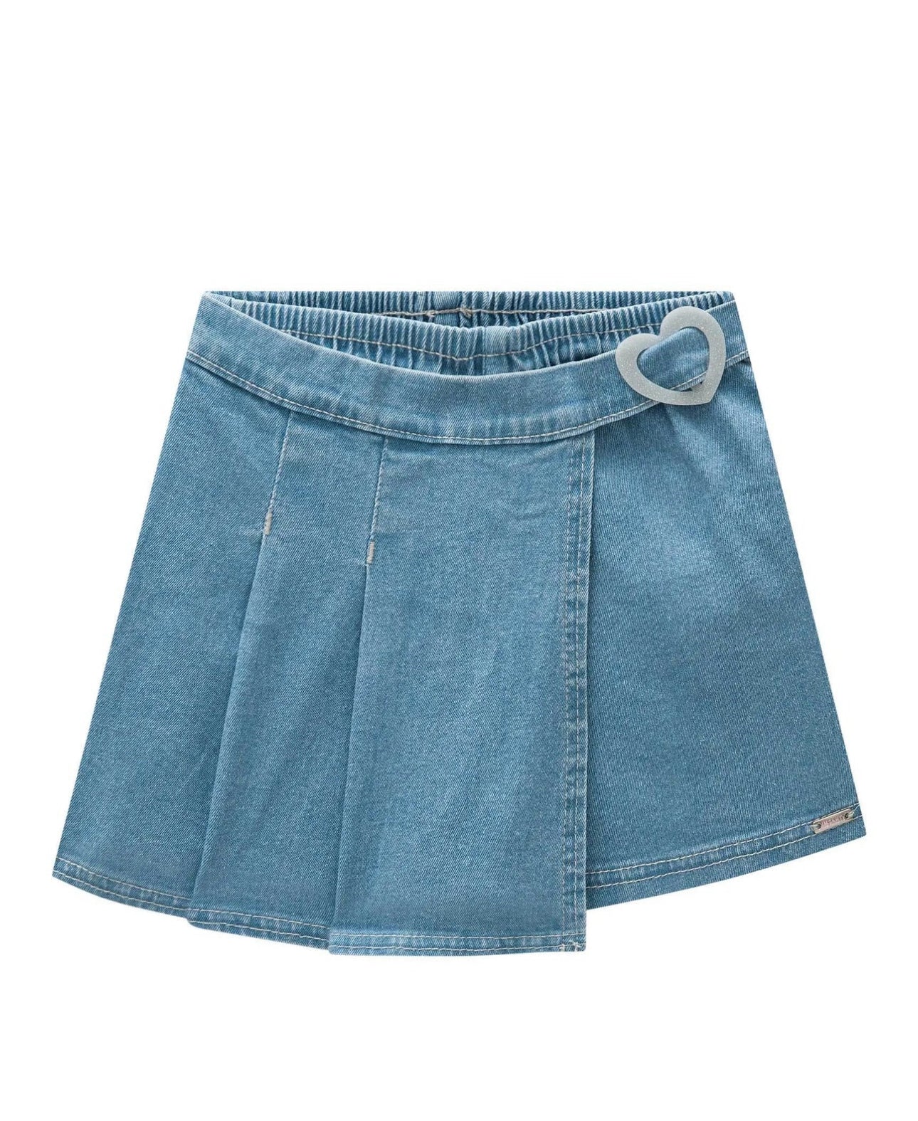 Short pollera de jeans