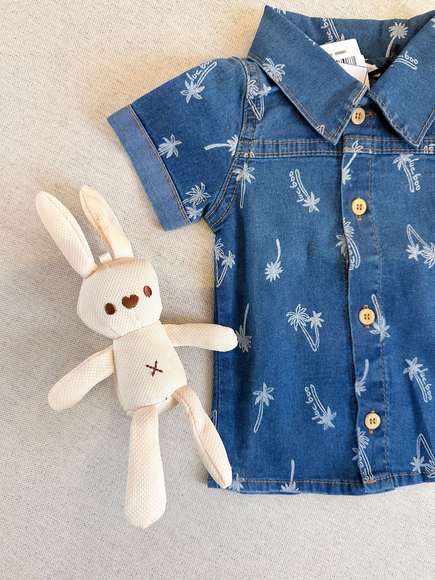 Camisa de jeans bebé